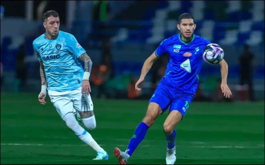 بث مباشر مباراة الفتح ضد الفيحاء (1-0) في الشوط الأول بدوري روشن السعودي 2 بث مباشر مباراة الفتح ضد الفيحاء (1-0) في الشوط الأول بدوري روشن السعودي